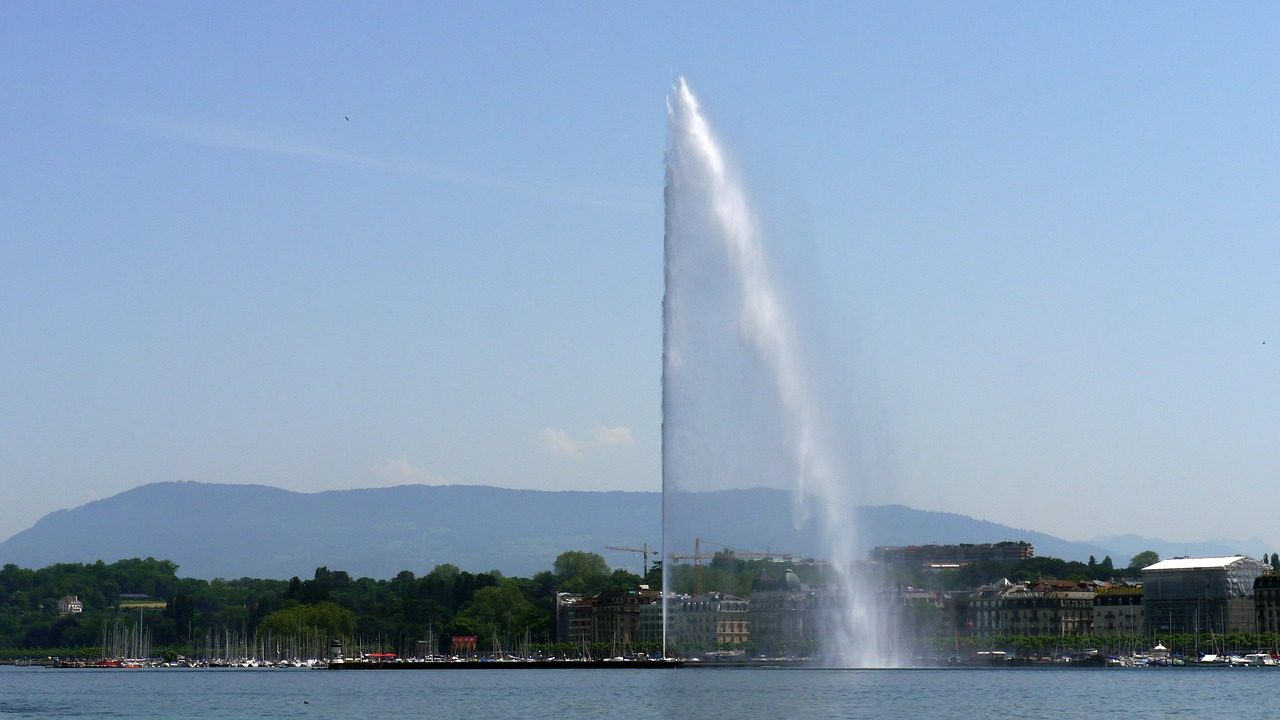 Geneva water fountain