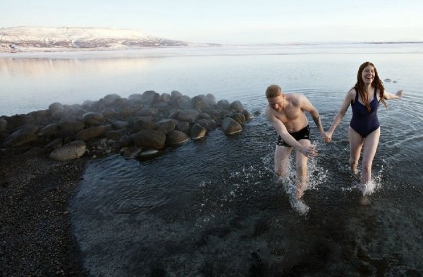 Iceland Northern Lights and Hot Springs Tour