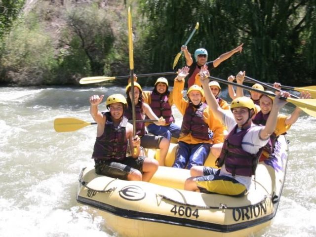 River Rafting the Mendoza Rapids