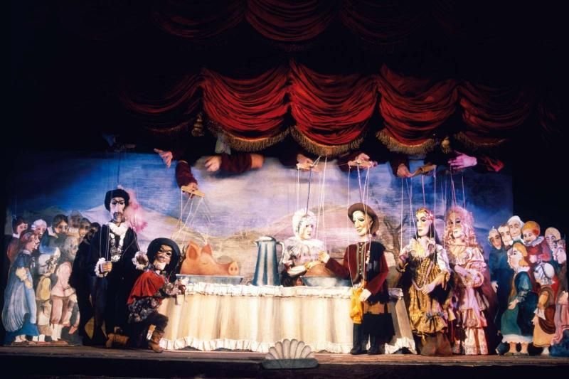 Opera Don Giovanni in Marionette Theatre