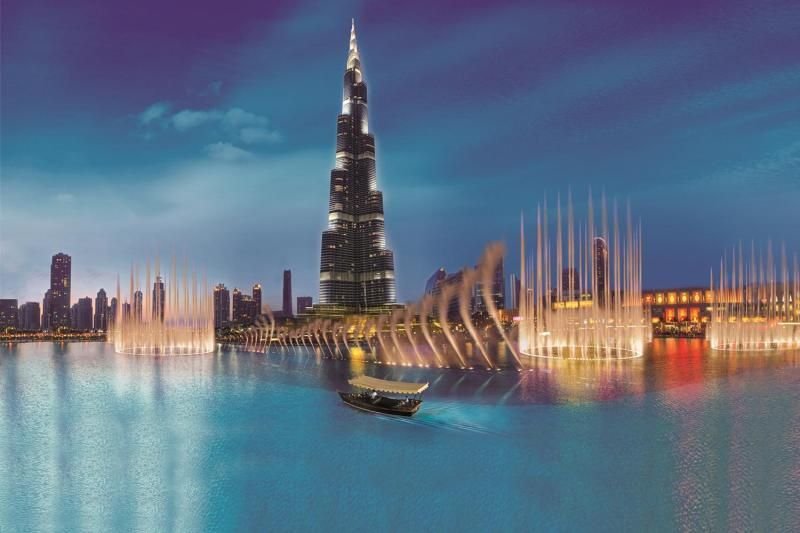 Dubai Full Day Tour with Lunch at  the Musical Fountains