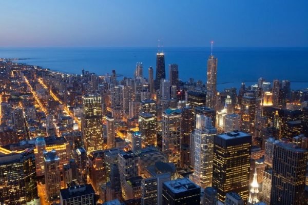 Chicago Evening Helicopter Tour