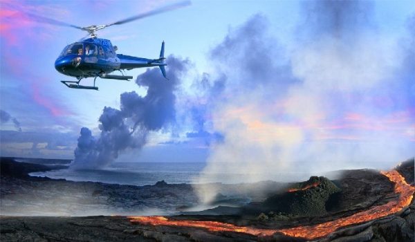 Big Island Volcano Adventure Tour From Oahu - helicopter