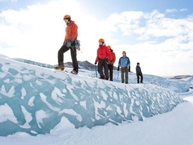 Iceland South Coast Day Trip with Glacier Hike and Waterfalls