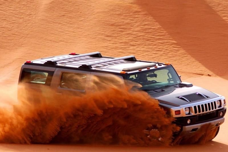 Dubai Desert Safari with H2 Hummer, BBQ Dinner