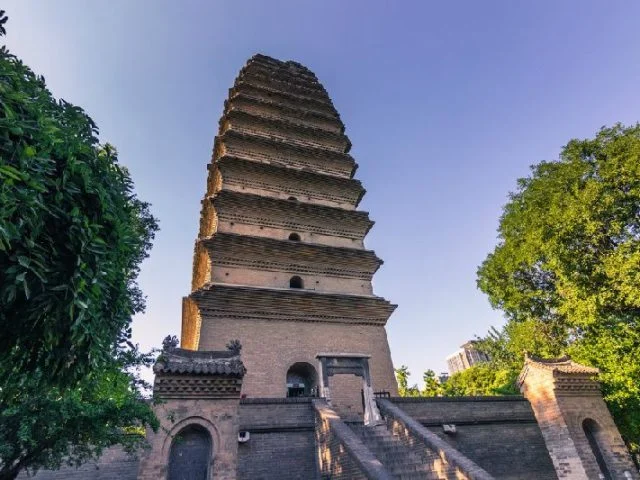 Private Small Wild Goose Pagoda Tour with Shadow Puppet Performance