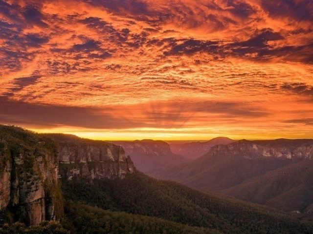 Blue Mountains Sunset Tour From Sydney