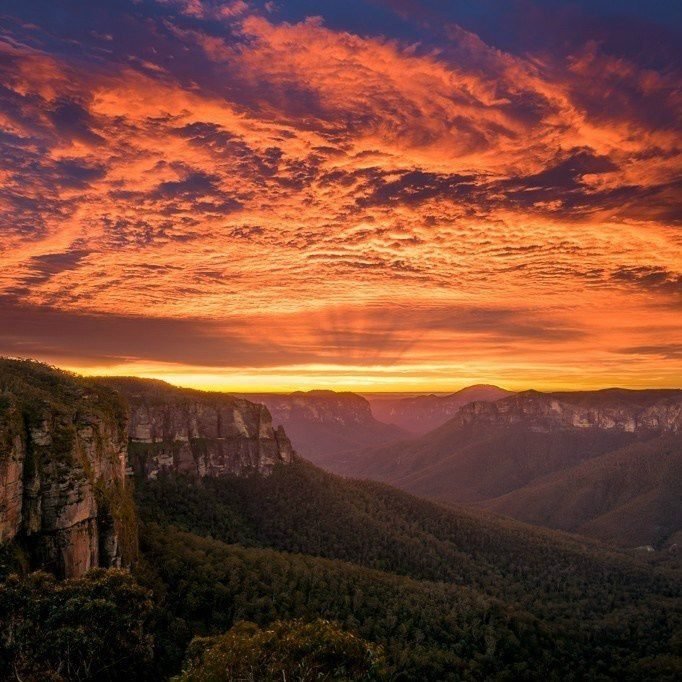 Blue Mountains Sunset Tour From Sydney