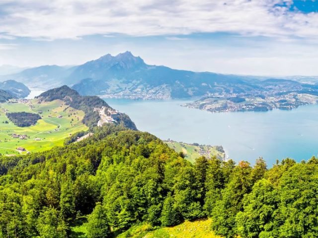 The best Lucerne Day Tour From Zurich: Boat Trip to Burgenstock + Funicular Railway