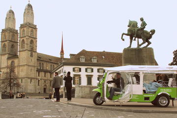 Private Tour: Central Zurich and Surroundings Tour by Electric Tuk Tuk