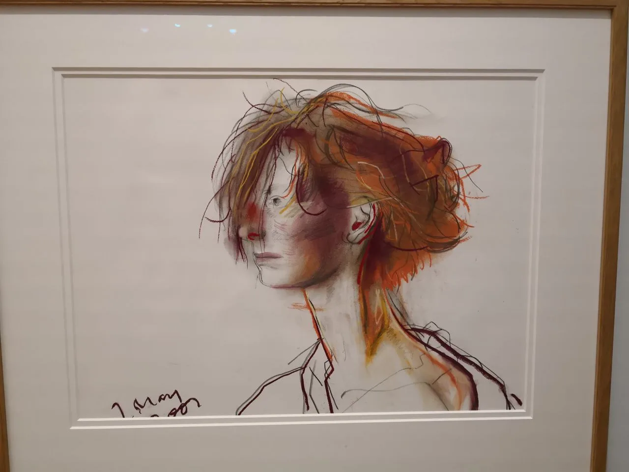 National Gallery of Scotland - Tilda Swinton by John Byrne 