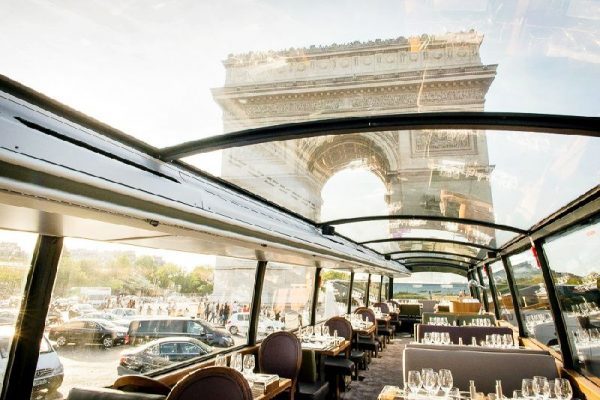 Bustronome Paris Lunch Menu: Paris Sightseeing and French Gastronomy