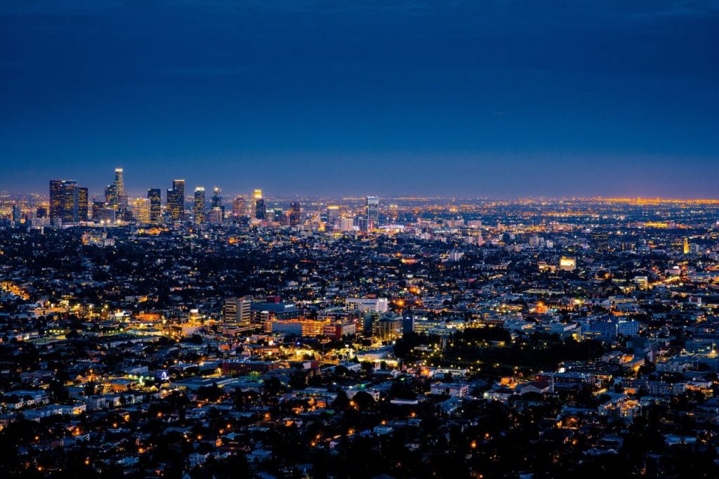 Los Angeles: dynamic, crowded and exciting
