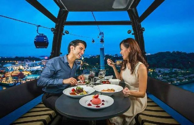 Singapore Cable Car Dining on Cloud 9