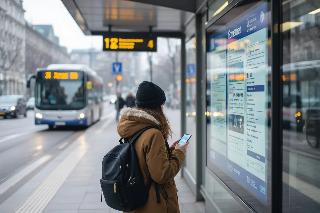 safest way to use public transport alone